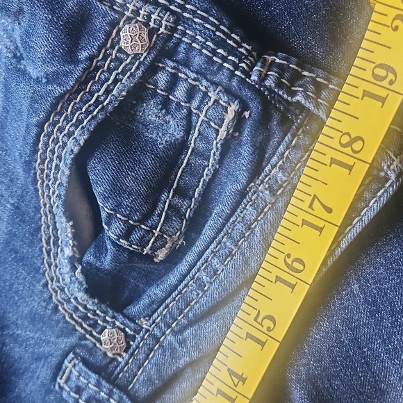 Silver Jeans Women's Dark Blue Boyfriend Jeans - Picture 13 of 13